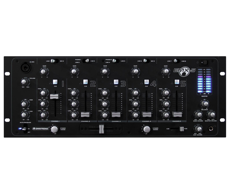 OMNITRONIC EMX-5 5-Kanal Club-Mixer