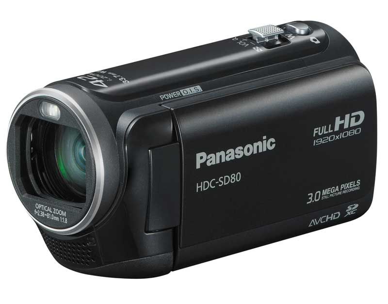 Panasonic SD80 Videokamera
