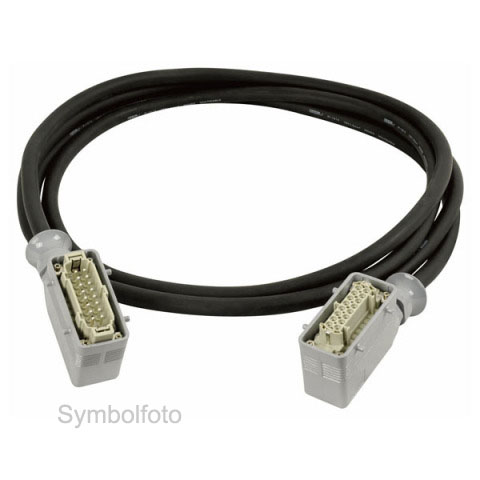 Lastmulticore-Kabel, 10m, Harting 16-polig