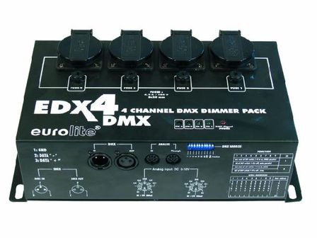 EUROLITE EDX-4 DMX Dimmerpack