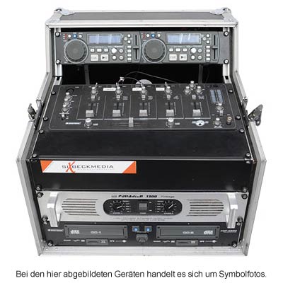 Musikanlage mittel mit 2 4-fach Flutern