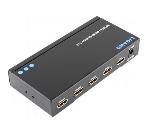 HDMI-Splitter 1 Eingang, 4 Ausgänge